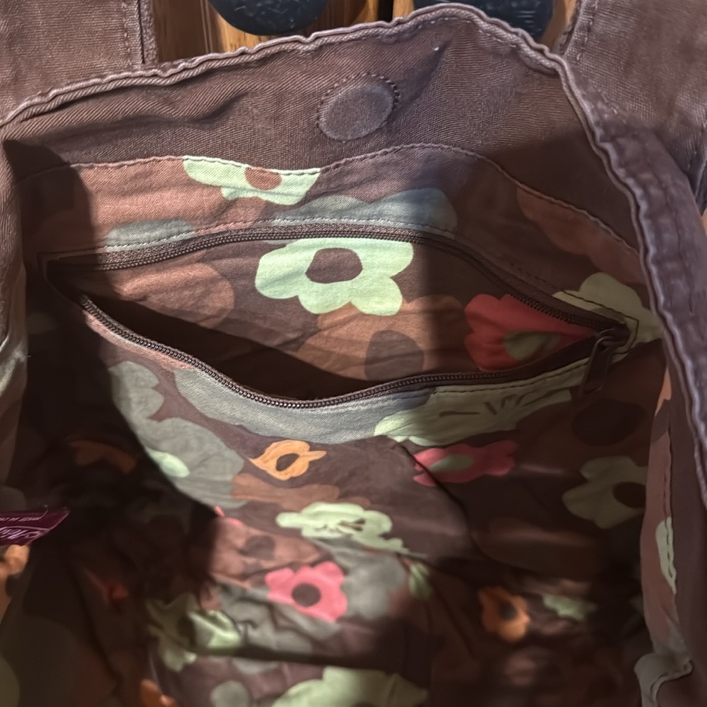 Aeropostale Brown Canvas Tote Bag - Picture 7 of 14